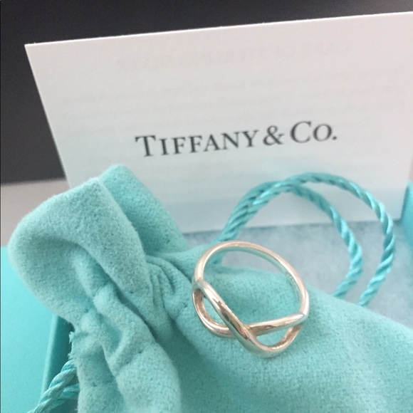 Tiffany & Co. Eternity silver ring - Picture 5 of 6